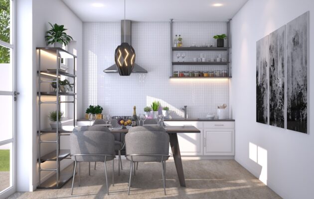 kitchen Rendering in vray